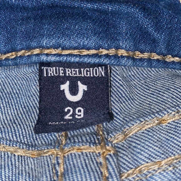 TRUE RELIGION JENNIE CURVY SKINNY SZ 29 JEANS - Picture 7 of 7